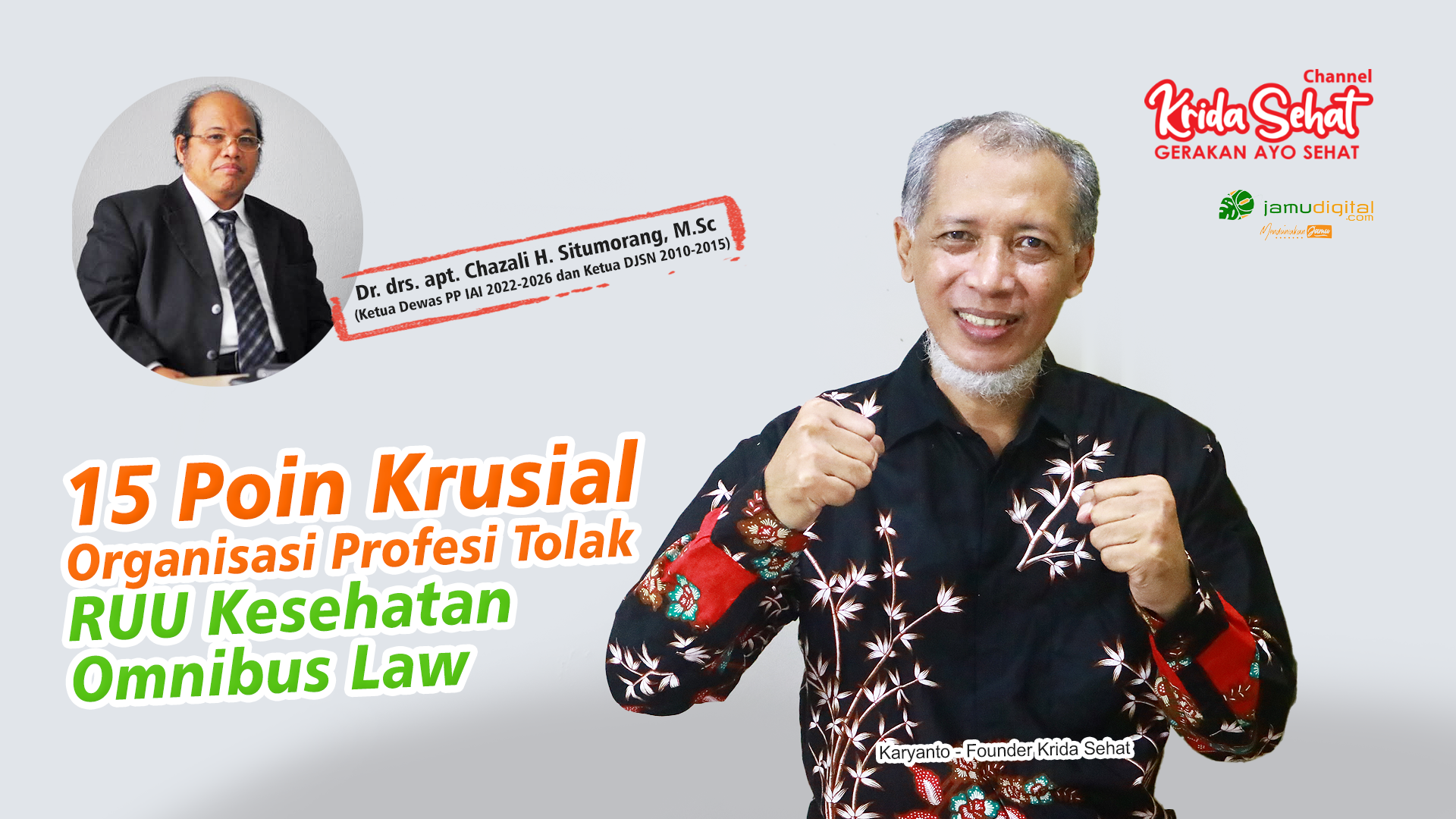 15 Poin Krusial Organisasi Profesi Kesehatan Tolak RUU Kesehatan Omnibus Law